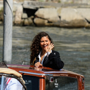 Zendaya arrive au photocall du film "Dune" lors du 78e Festival International du Film de Venise (La Mostra de Venise). Venise, le 3 sptembre 2021. © Alec Michael/Zuma Press/Bestimage