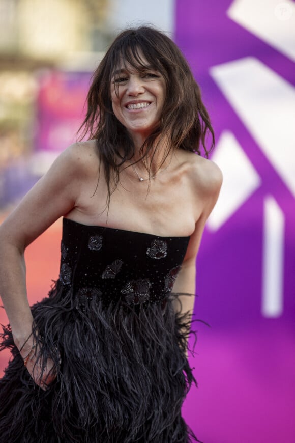 Charlotte Gainsbourg (présidente du jury) assiste à la projection du film "Stillwater" lors de la cérémonie d'ouverture de la 47ème édition du festival du Cinéma Américain de Deauville. Deauville, le 3 septembre 2021. © Olivier Borde/Bestimage