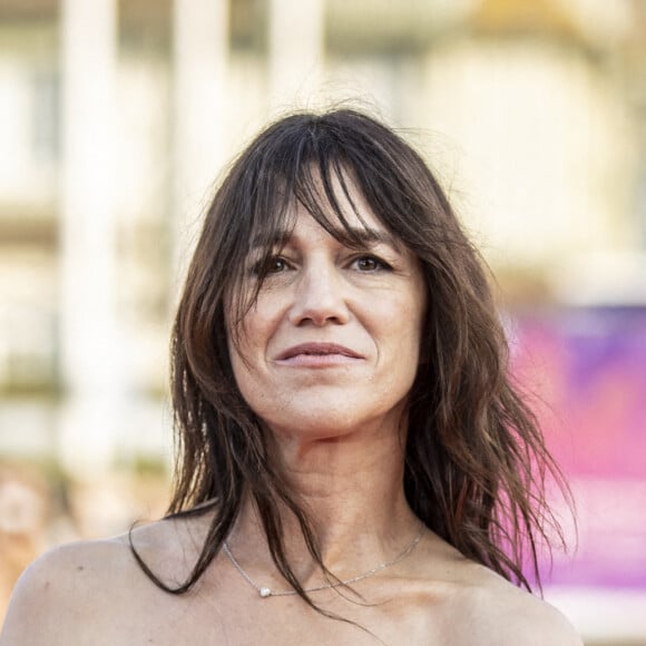 Charlotte Gainsbourg (présidente du jury) assiste à la projection du film "Stillwater" lors de la cérémonie d'ouverture de la 47ème édition du festival du Cinéma Américain de Deauville. Deauville, le 3 septembre 2021. © Olivier Borde/Bestimage