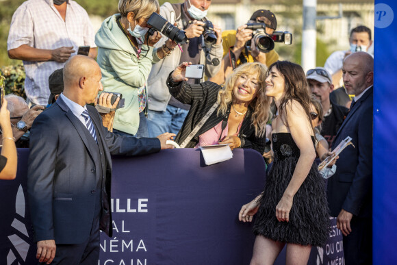 Charlotte Gainsbourg (présidente du jury) assiste à la projection du film "Stillwater" lors de la cérémonie d'ouverture de la 47ème édition du festival du Cinéma Américain de Deauville. Deauville, le 3 septembre 2021. © Olivier Borde/Bestimage