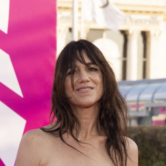 Charlotte Gainsbourg (présidente du jury) assiste à la projection du film "Stillwater" lors de la cérémonie d'ouverture de la 47ème édition du festival du Cinéma Américain de Deauville. Deauville, le 3 septembre 2021. © Olivier Borde/Bestimage