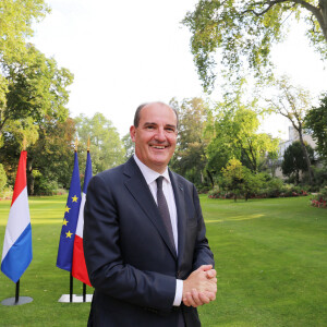 Le premier ministre Jean Castex reçoit le premier ministre des Pays-Bas Mark Rutte à Matignon le 31 août 2021. © Panoramic / Bestimage