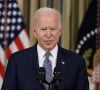 Le président américain Joe Biden prononce une allocution sur le rapport sur l'emploi du mois d'août de la Maison Blanche à Washington, The District, Etats-Unis.