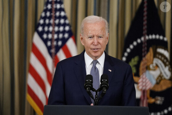 Le président américain Joe Biden prononce une allocution sur le rapport sur l'emploi du mois d'août de la Maison Blanche à Washington, The District, Etats-Unis.
