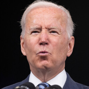 Le président américain Joe Biden prononce une allocution sur l'ouragan Ida à la Maison Blanche à Washington, DC. le 2 septembre 2021.