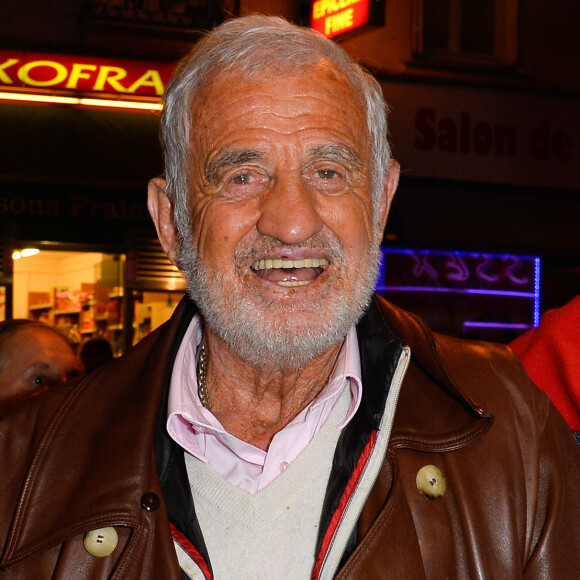 Jean-Paul Belmondo - Louis-Michel Colla fête son 60ème anniversaire au théâtre de la Gaîté-Montparnasse à Paris le 8 novembre 2016. © Coadic Guirec/Bestimage