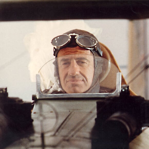 Archives - Jean-Paul Belmondo sur le tournage du film "L'As des as". 1982