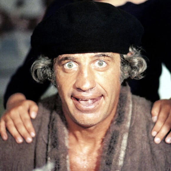 Archives - Jean-Paul Belmondo sur le tournage du film "L'Animal". 1977