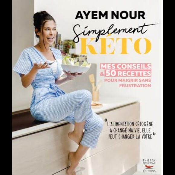 Couverture du livre "Simplement Kéto", d'Ayem Nour