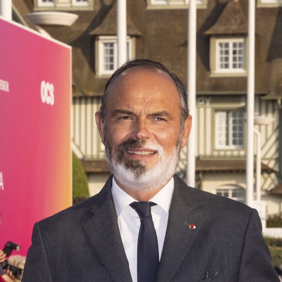 Edouard Philippe pour la projection du film "Stillwater" lors de la cérémonie d'ouverture de la 47ème édition du festival du Cinéma Américain de Deauville, France, le 3 septembre 2021. © Olivier Borde/Bestimage