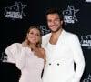 Amir Haddad et sa femme Lital - 19e édition des NRJ Music Awards à Cannes. Le 4 novembre 2017. © Dominique Jacovides/Bestimage
