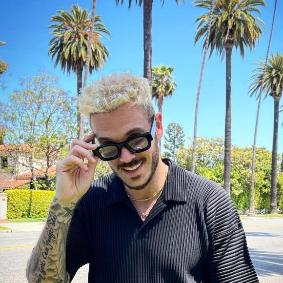 Christina Milian dévoile la nouvelle coiffure de M. Pokora sur Instagram.