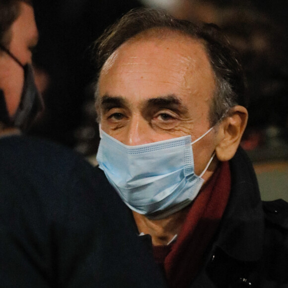 Eric Zemmour à l'hommage à Denis Tillinac en l'église Saint-François-Xavier à Paris, France, le 2 octobre 2020. 