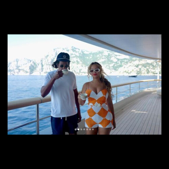 Beyoncé et Jay-Z en vacances dans le sud de la France. Septembre 2021.