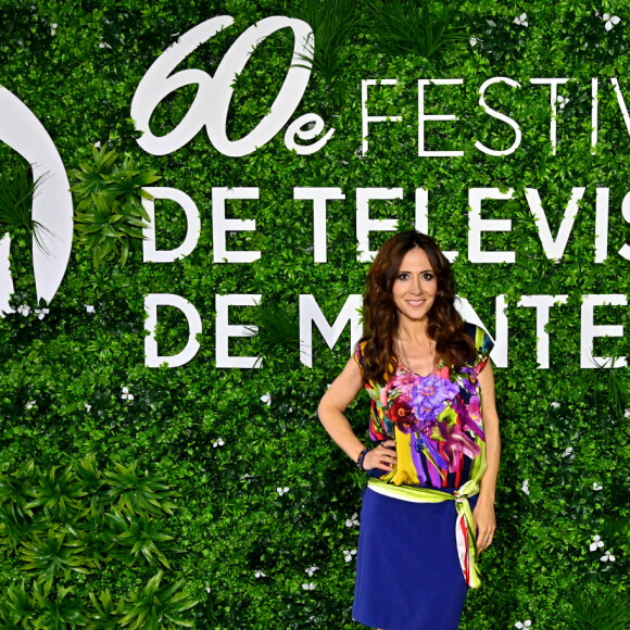 Fabienne Carat, pour la série Engrenages, sur le photocall du 60ème Festival de Télévision de Monte-Carlo au Grimaldi Forum à Monaco le 19 juin 2021. © Bruno Bébert/Bestimage