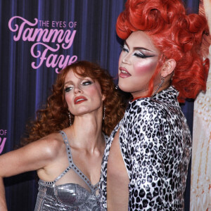 Jessica Chastain - Première du film "The Eyes of Tammy Faye" à New York, le 14 septembre 2021.