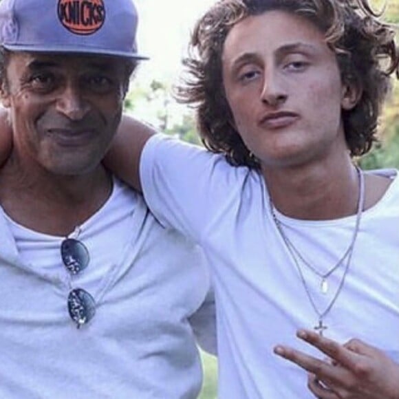 Yannick Noah (ici photographié avec son fils Joalukas) était en famille lors des combats de Souleymane Cissokho et Tony Yoka à Roland-Garros.