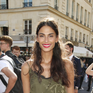 Tatiana Silva - Arrivées au défilé de mode "Fendi", collection Haute-Couture automne-hiver 2018/2019, à Paris. Le 4 juillet 2018 