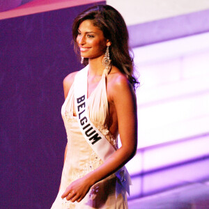 Tatiana Silva (Miss Belgique 2005) lors de sa participation au concours de Miss Univers.
