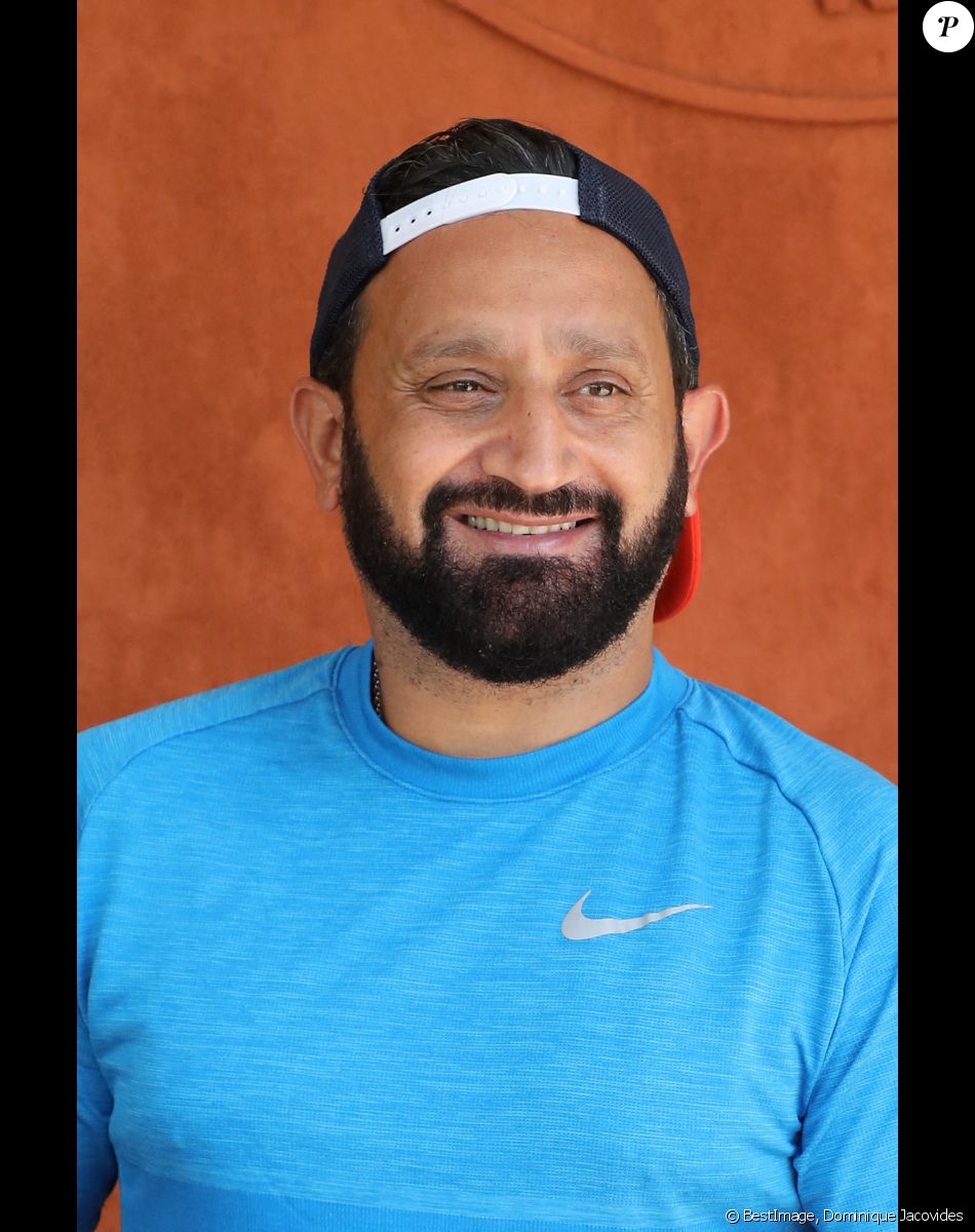 Cyril Hanouna au village des Internationaux de France de Roland Garros à Paris le 9 juin 2021. © Dominique Jacovides / Bestimage