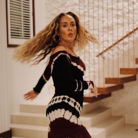 Adele sur Instagram, mai 2021.