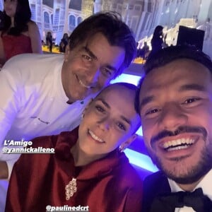 Pauline Ducruet et son petit ami Maxime Giaccardi au Monte-Carlo Gala for Planetary Health, au palais princier de Monaco, le 23 septembre 2021.