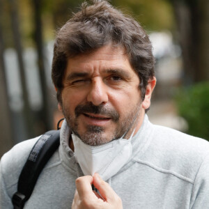 Patrick Fiori - Arrivées enregistrement de l'émission "Vivement dimanche prochain" qui sera diffusée le 05 septembre 2021 au Studio Gabriel à Paris, France, le 01 septembre 2021. © Christophe Clovis / Bestimage 