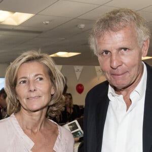 Patrick Poivre d'Arvor et Claire Chazal - 11ème édition du "BGC Charity Day" à Paris le 11 septembre 2015