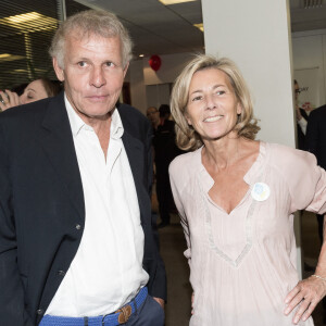 Patrick Poivre d'Arvor et Claire Chazal - 11ème édition du "BGC Charity Day" à Paris.