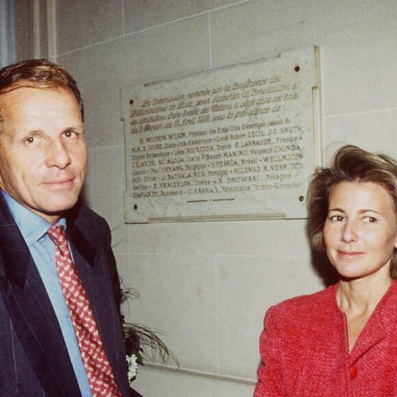 Claire Chazal et Patrick Poivre d'Arvor à Paris - Archives