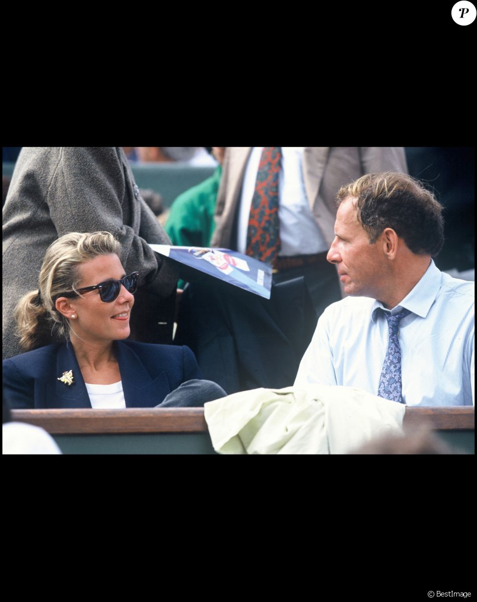 Claire Chazal et Patrick Poivre d'Arvor à Paris - Archives
