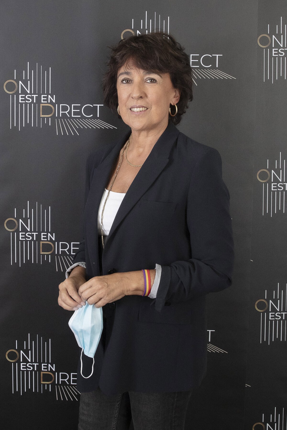 Photo Exclusif Isabelle Alonso Backstage de l'émission "On Est En Direct" (OEED) du samedi