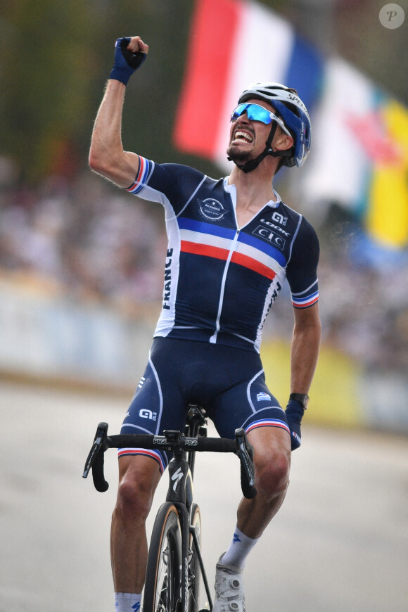 Julian Alaphilippe le 26 septembre 2021 à Louvain en Belgique. Photo ABACAPRESS.COM