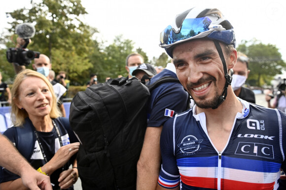 Julian Alaphilippe le 26 septembre 2021 à Louvain en Belgique. Photo ABACAPRESS.COM