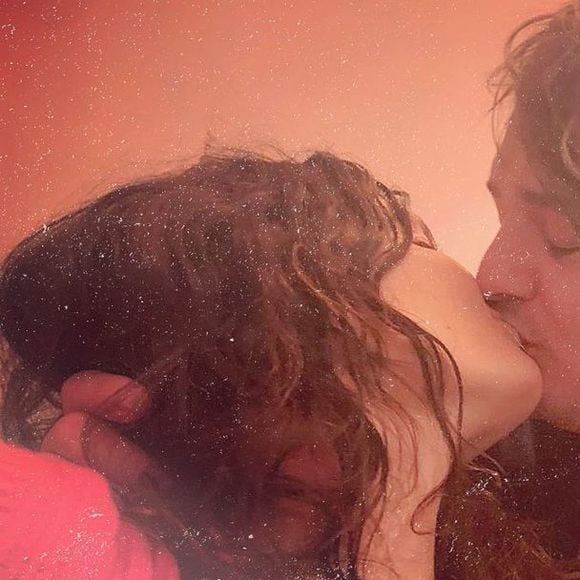 Pete Doherty et sa compagne Katia de Vidas sur Instagram. Le 1er janvier 2021.