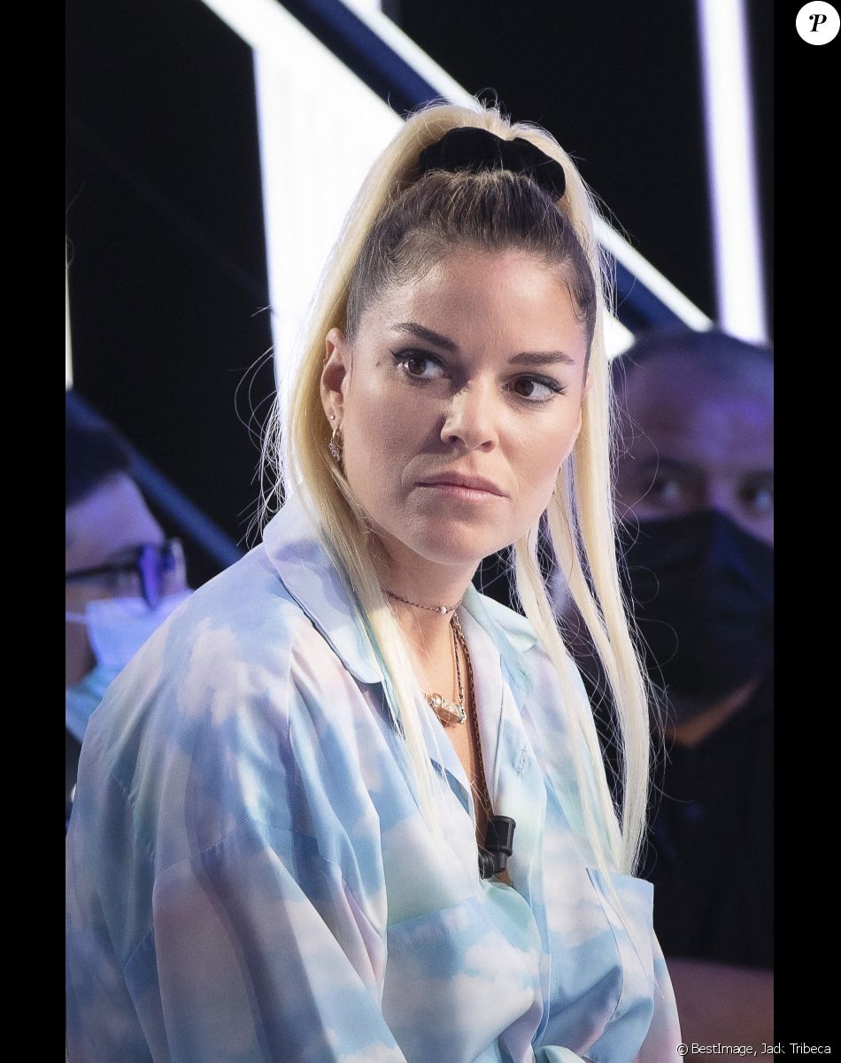 Exclusif - Sophie Tapie - Emission TPMP (Touche Pas à Mon Poste) présenté par C.Hanouna en direct le 28 Septembre 2021 sur C8, avec pour invités s.Tapie - Paris le 28 Septembre 2021 © Jack Tribeca / Bestimage