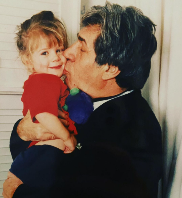 Jean-Pierre Castaldi et sa fille Paola, enfant. Février 2020.