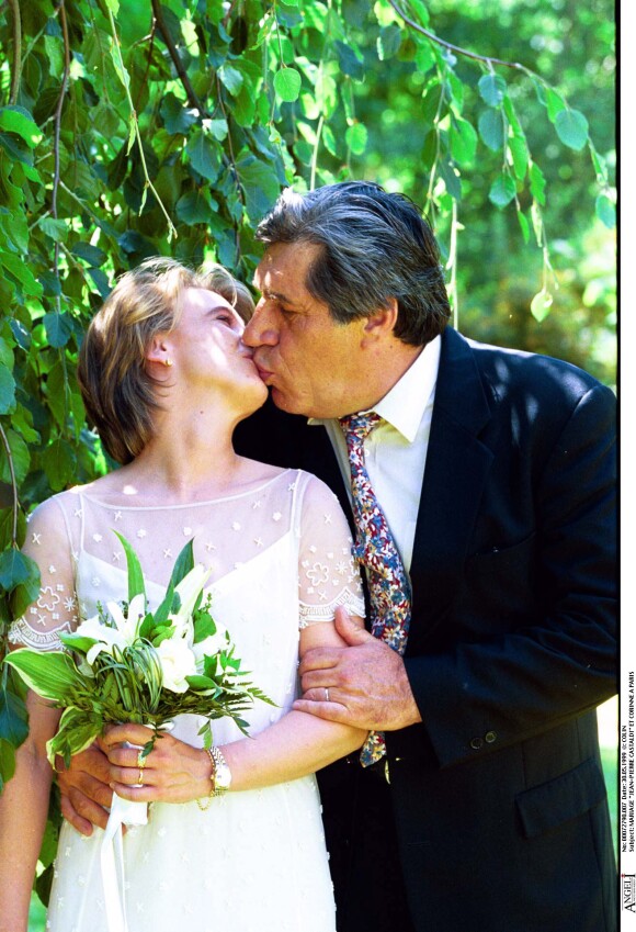 Mariage de Jean-Pierre Castaldi et Corinne en 1999.