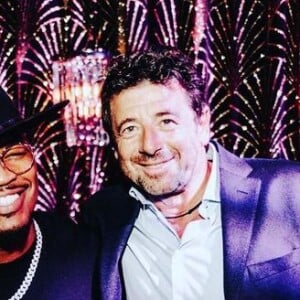 Patrick Bruel a rencontré le chanteur américain Ne-Yo à Paris.