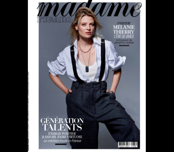 Retrouvez l'interview complète de Mélanie Thierry dans le magazine Madame Figaro, édition du 1er octobre 2021.