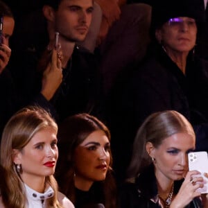 Stanislas Wawrinka, Iris Mittenaere, Léna Situations (Léna Mahfouf), Caroline Daur, Leonie Hanne - Défilé et show Etam Live Show 2021 à l'Opéra Garnier à Paris le 4 octobre 2021. © Cyril Moreau / Rachid Bellak / Bestimage