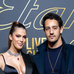 Iris Mittenaere, Diego El Glaoui - Photocall du défilé Etam Live Show 2021 à l'Opéra Garnier à Paris le 4 octobre 2021. © Tiziano Da Silva / Bestimage