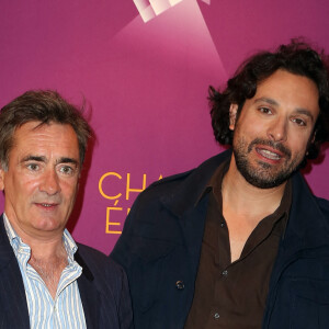 Artus de Penguern, Bruno Salomone - Première du film "La clinique de l'amour" au Champs-Elysées Film Festival. Le 10 juin 2012.