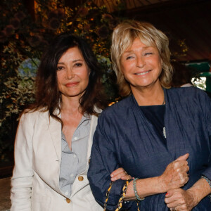 Evelyne Bouix, Danièle Thompson - Présentation de la première édition du Festival CinéRoman à la Closerie des Lilas à Paris le 16 septembre 2019. © Christophe Clovis / Bestimage