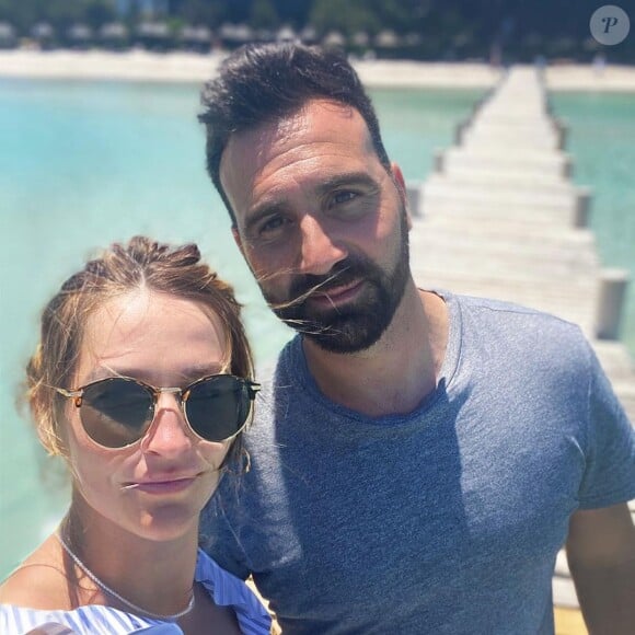 Laure et Matthieu de "Mariés au premier regard" en vacances en Corse, juin 2021
