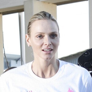 La princesse Charlene de Monaco en Afrique du Sud, en 2011.