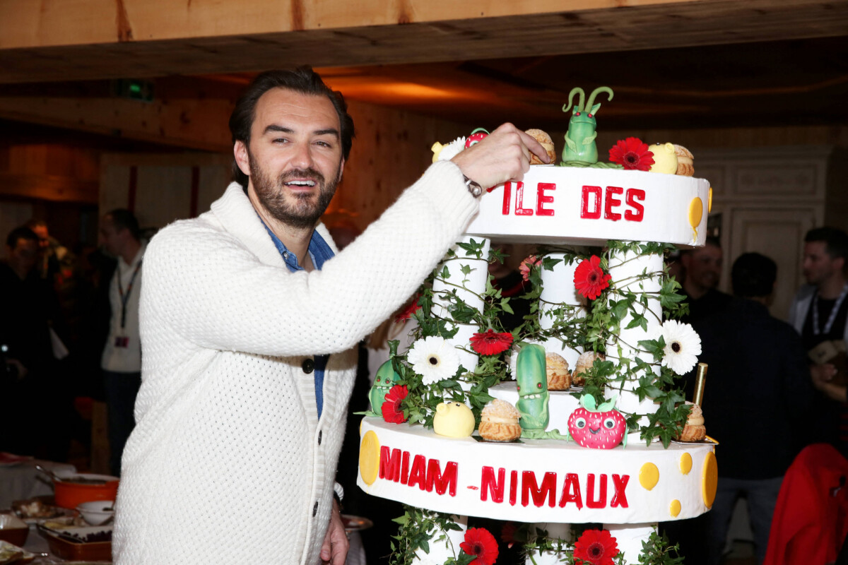 Photo : Cyril Lignac a confectionne un gateau a l'occasion de la