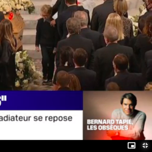 Obsèques de Bernard Tapie à Marseille, le 8 octobre 2021.