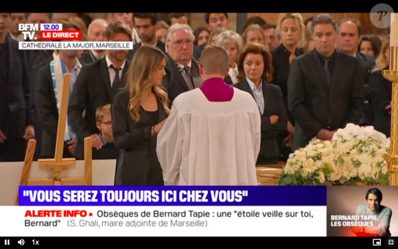 Obsèques de Bernard Tapie à Marseille, le 8 octobre 2021.