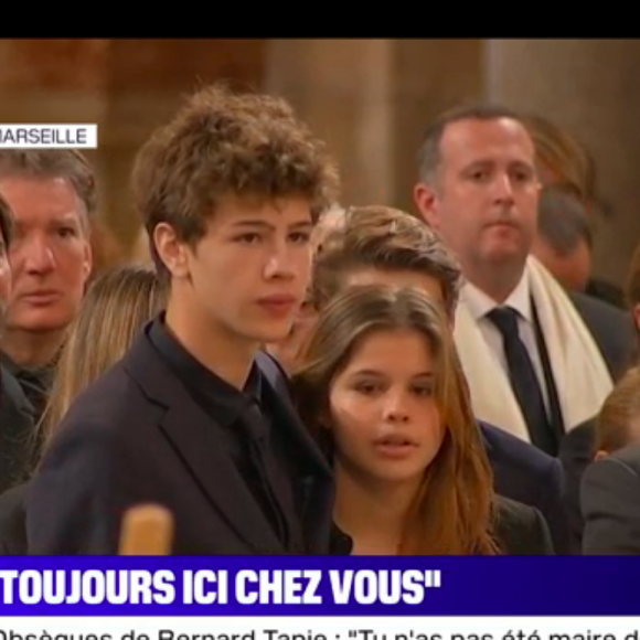 Obsèques de Bernard Tapie à Marseille, le 8 octobre 2021.